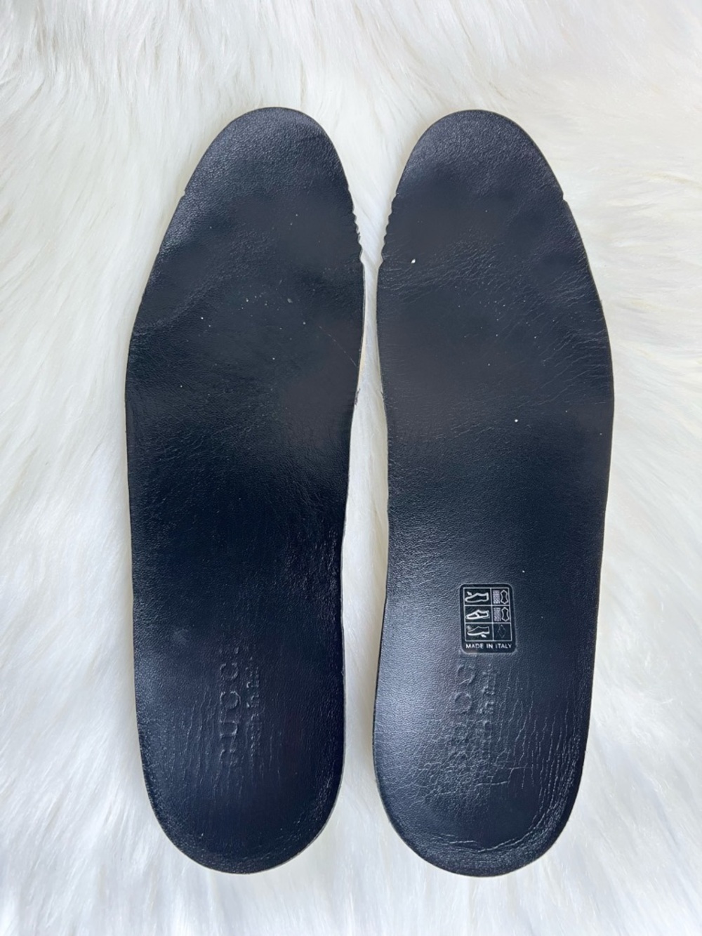 GUCCI Men's Shoes Sz 9.5 G Black Monogram GG Monogram Sneakers Designer Italy - Picture 10 of 17